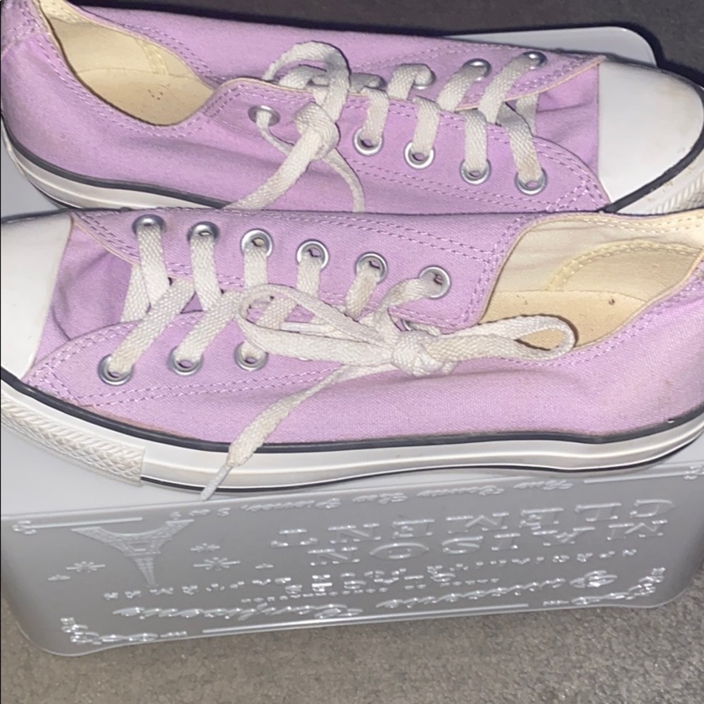 Purple Converse